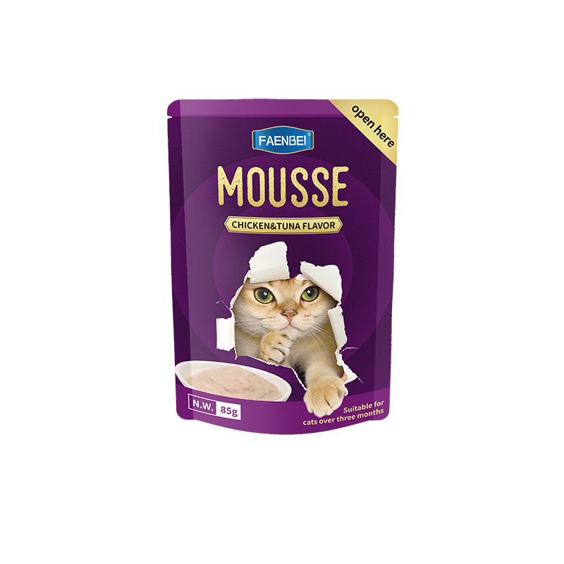 85g Wholesale Pet Wet Food Bags Mousse Snack Bags Cat Wet Food 12 Bags/Box - Imagem 2
