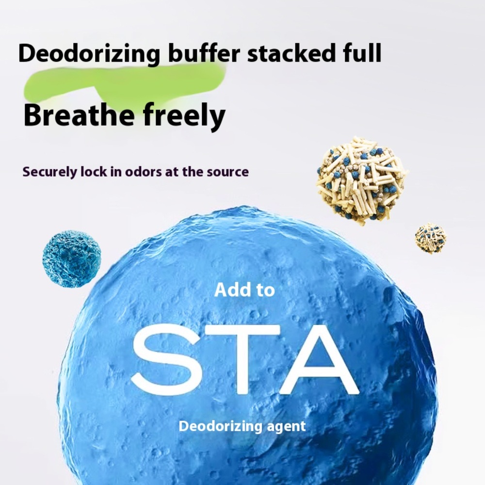 Hot Sale Tofu Cat Litter Natural Plant Fiber  Easy to Use - Image 3