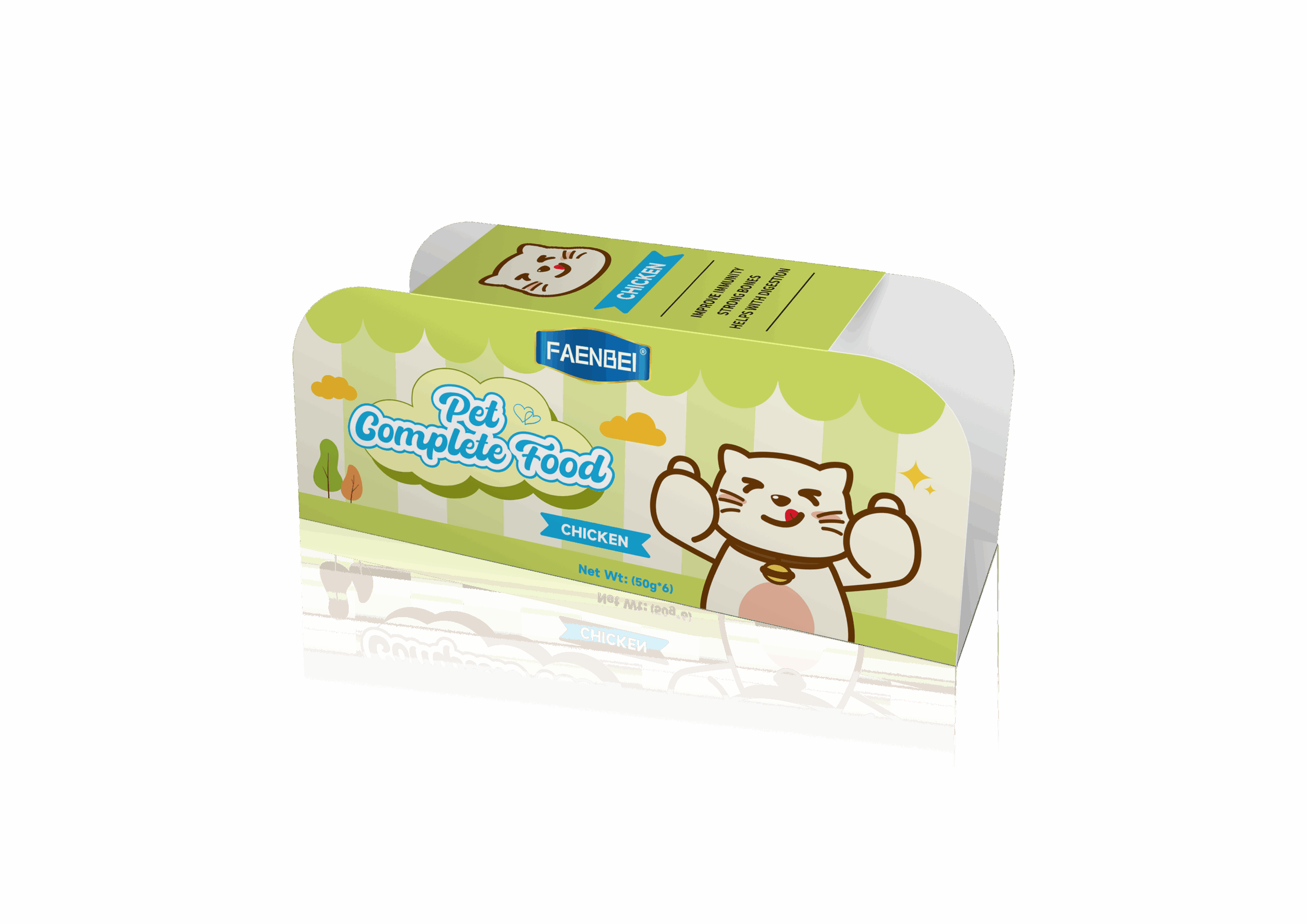 Popular Chicken Flavor Wet Cat Food 50g Aluminum Canned Pet Food Private Label High Protein Cat Snacks Vendor - Image 4