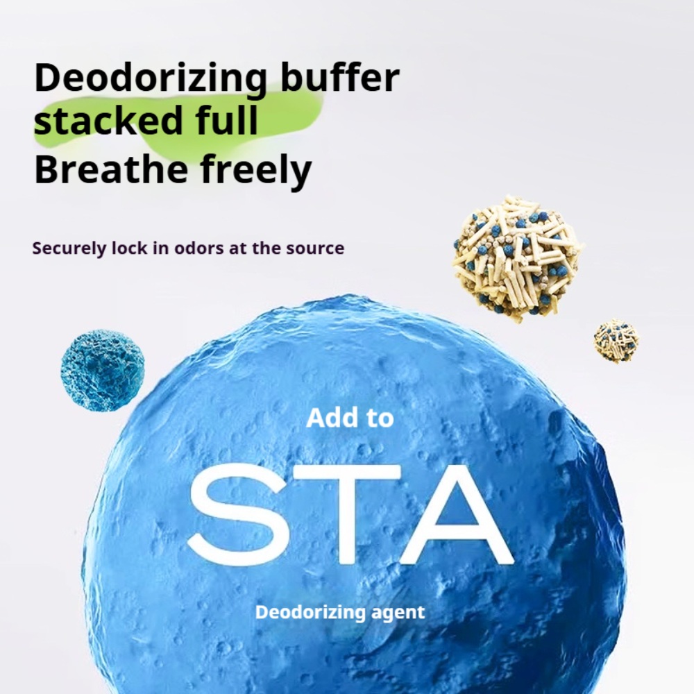 OEM/ODM Factory Natural Dust-Free High-Quality Milk-Flavored Tofu Cat Litter - Image 3