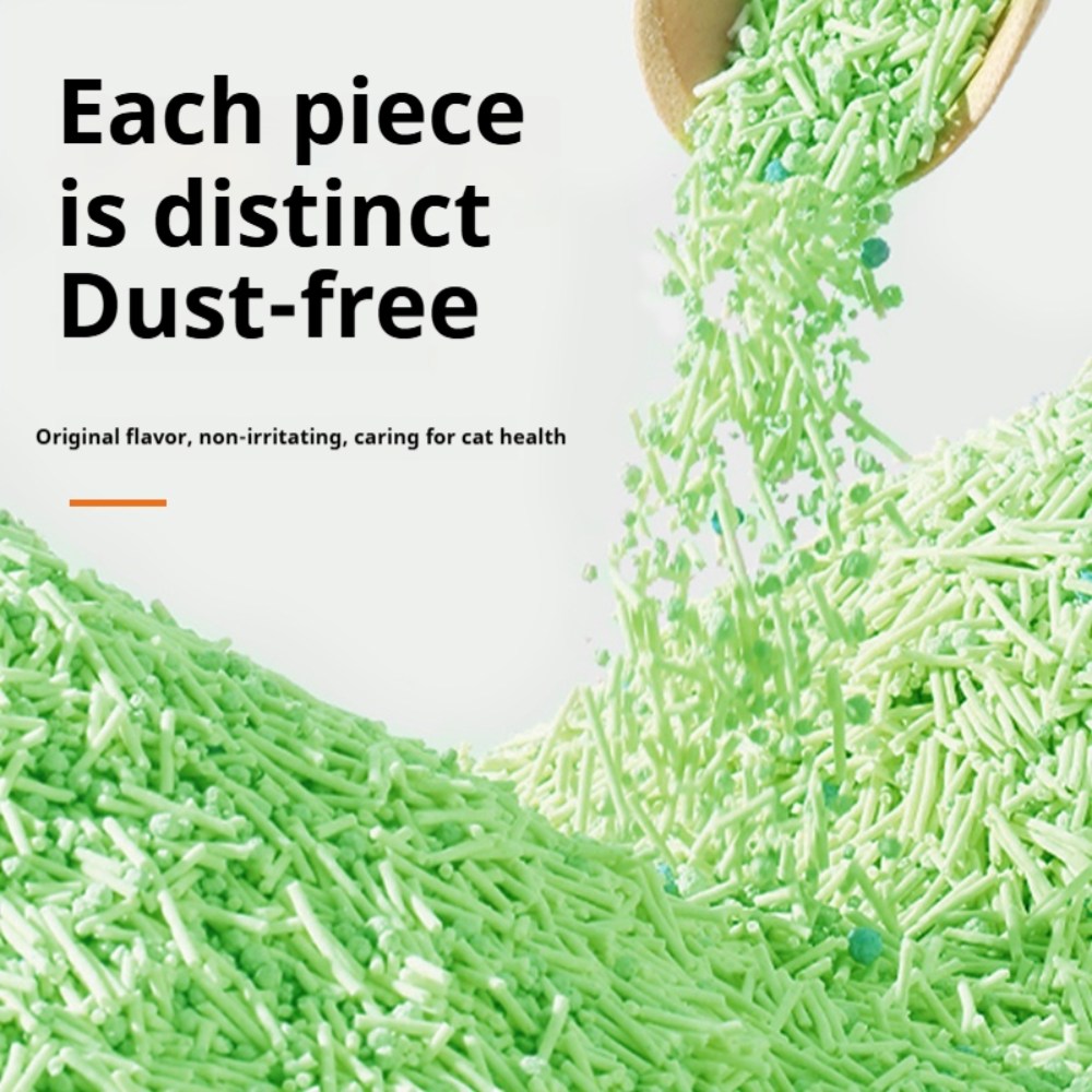 Hot-selling tofu cat litter, green tea peach flavor - Image 5