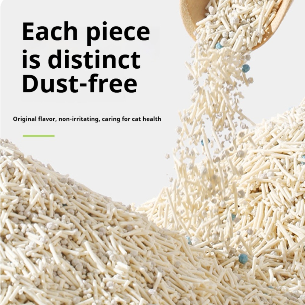OEM/ODM Factory Natural Dust-Free High-Quality Milk-Flavored Tofu Cat Litter - Image 5