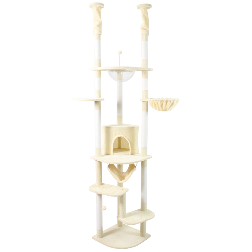 Wholesale Cat Trees Tower Tree House New Cute Luxury High Quality Large Pet Cat Climbing Frame Cat Tree - Imagem 16
