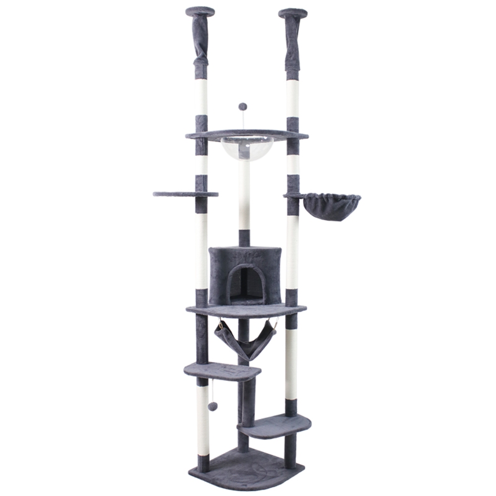 Wholesale Cat Trees Tower Tree House New Cute Luxury High Quality Large Pet Cat Climbing Frame Cat Tree - Imagem 17