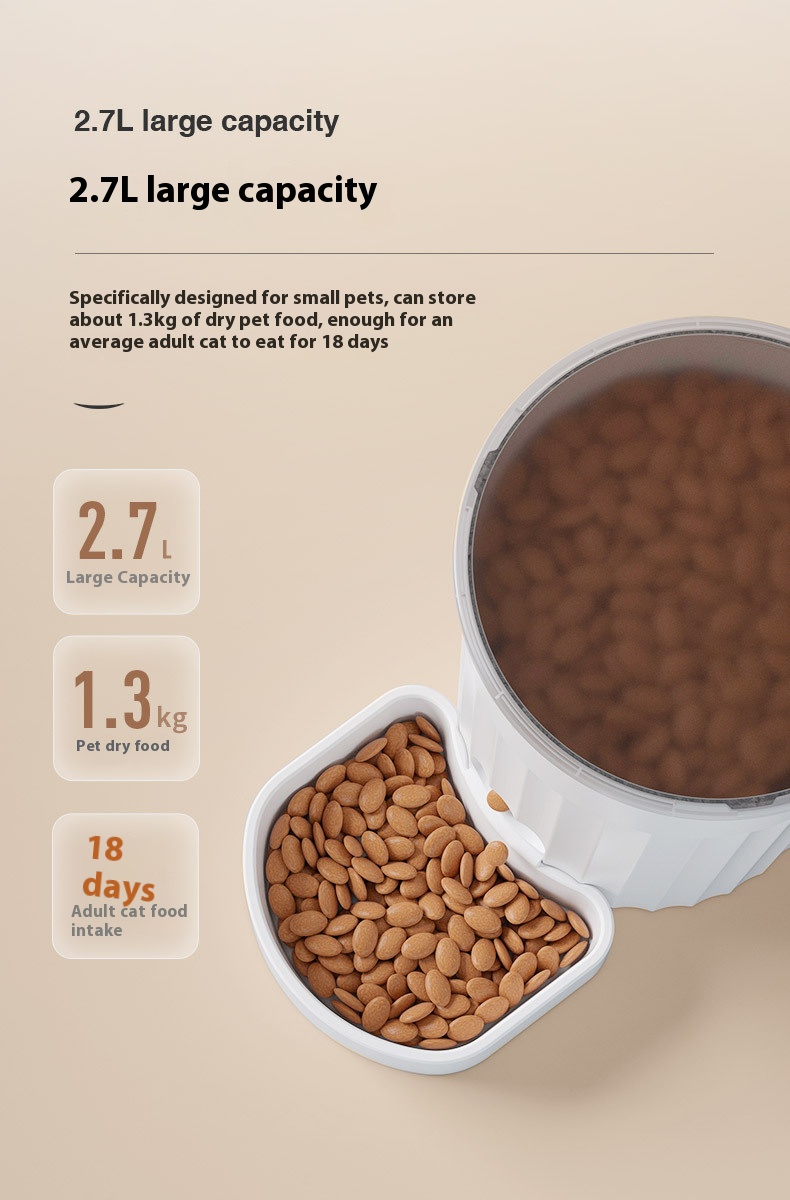 Automatic Smart Timed Pet Food Dispenser, WiFi Smart Feeder for Cats and Dogs — изображение 5