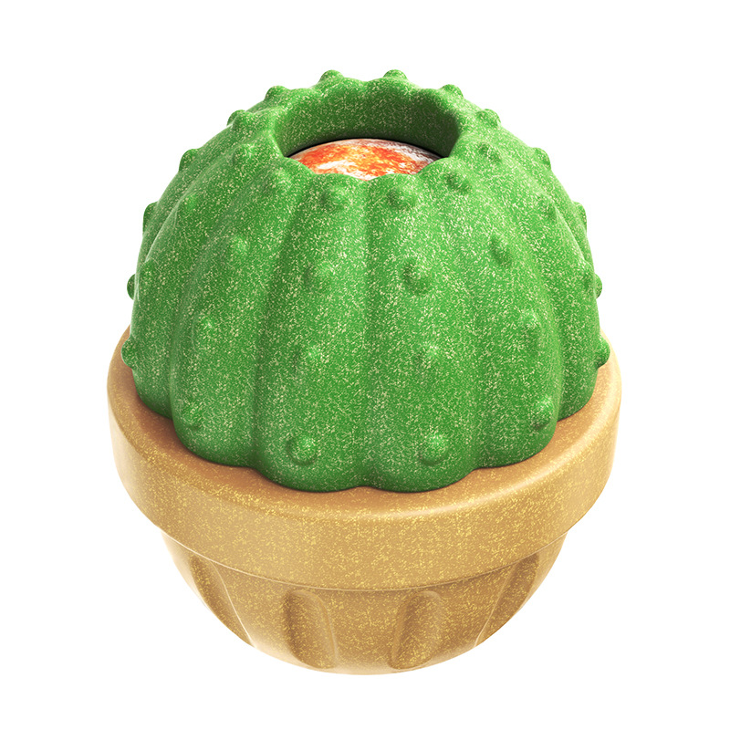 Pet wet food spill Frozen cactus toy - الصورة 5