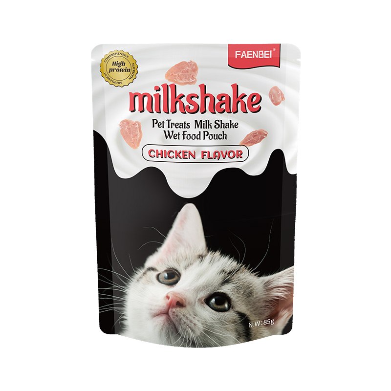 Wholesale Pet Snack Milkshake Fresh Packet Cat Wet Food Pouch 12 Bags/Box Chicken Goat Milk Tuna Goat Milk - Imagem 2