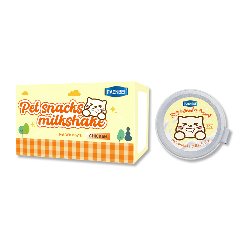 Cat Snack Food Kitten Milkshake Wholesale Cat Staple Food OEM ODM Chicken Milk Shake Wet Food Main Meal Box — изображение 2