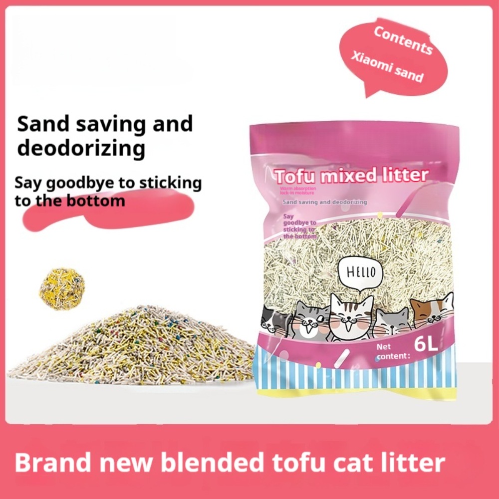Braand new blended tofu cat litter