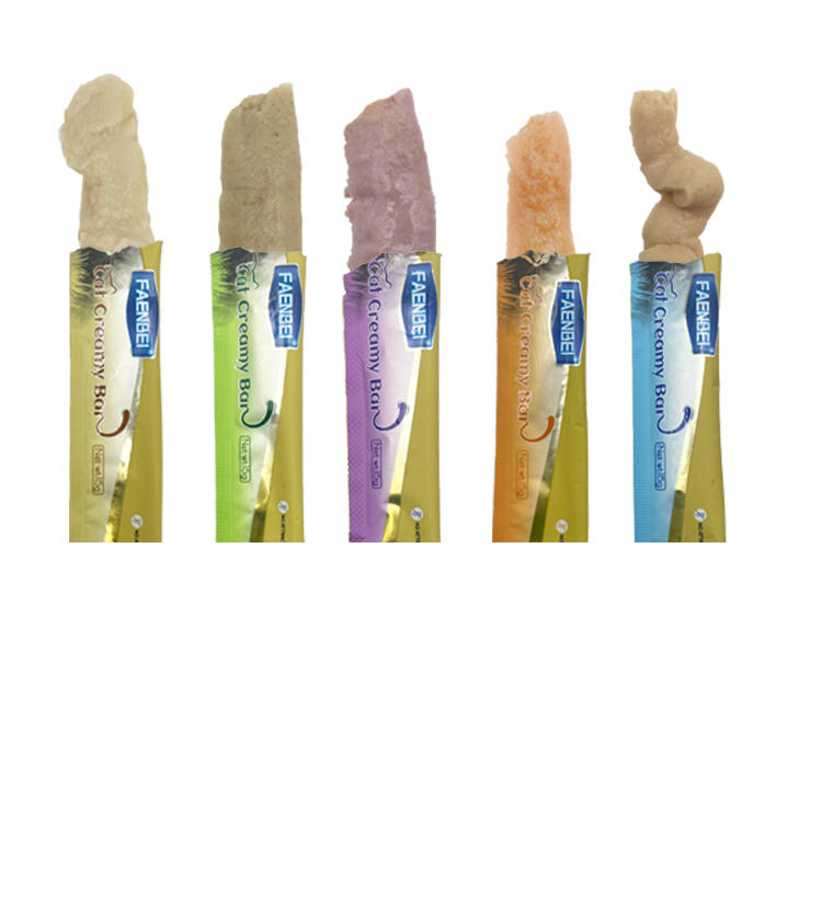 Cat Creamy Snack Faenbei Brand Cat Food Creamy Stick Various Flavor Wet Snack for Cats - الصورة 7