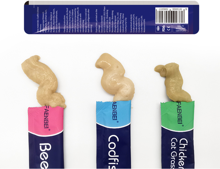 Export OEM/ODM Hot Sale Wet Food Cat Snacks Creamy Cat Bars Creamy Treat Cat Strips - Imagen 7