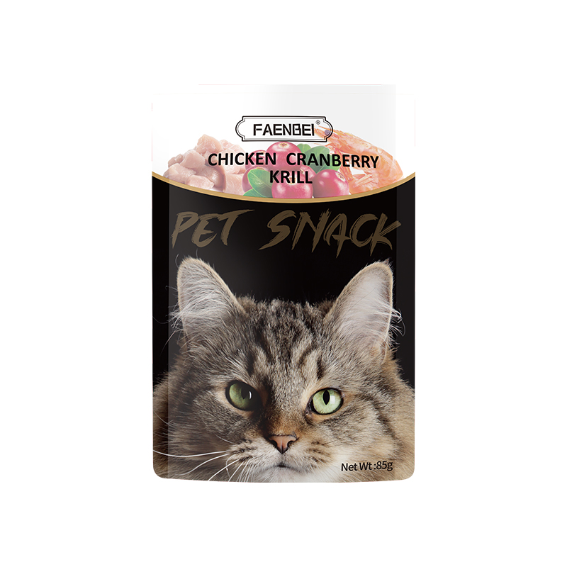 85g Pet Snacks Wet Food Pack Nutritious Cat Snacks 3 Flavors OEM ODM Pet Pouch Food - Imagen 7