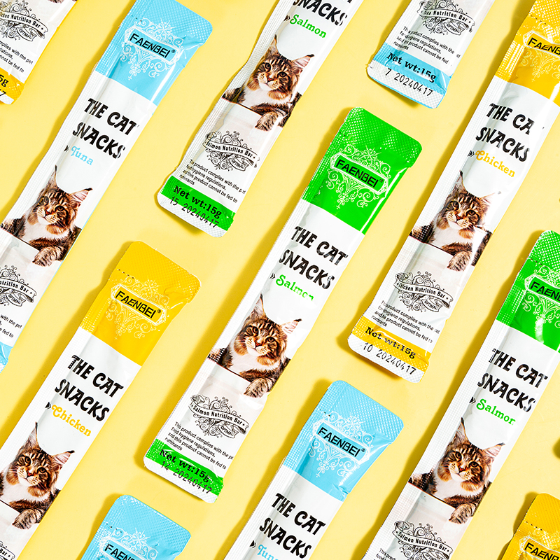 Latest Date Cat Snacks 15g Nutritional Cat Food Cat Wet Food OEM ODM Wholesale - Imagen 2