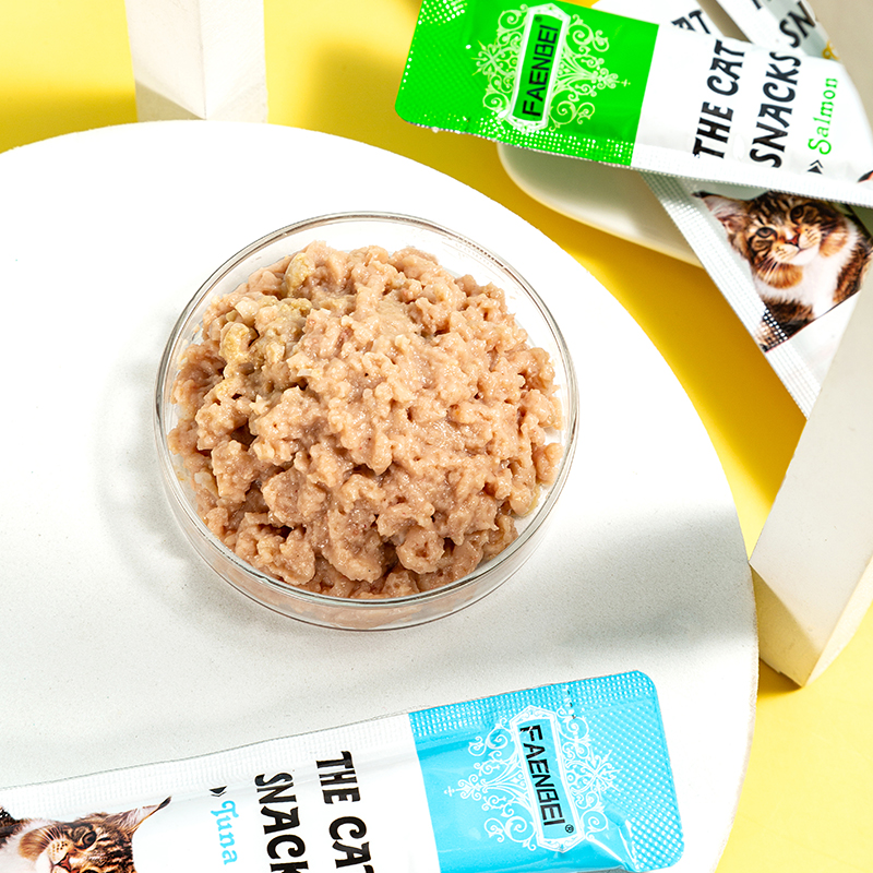 Latest Date Cat Snacks 15g Nutritional Cat Food Cat Wet Food OEM ODM Wholesale - Imagen 4