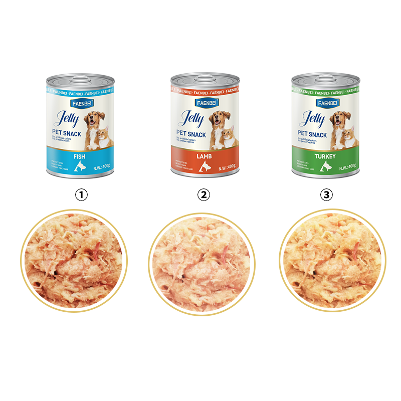 Canned Cat Canned Dog 400g Cat Wet Food Canned Pet Food Wet Food Pet Snack Universal for Cats and Dogs - Imagem 5