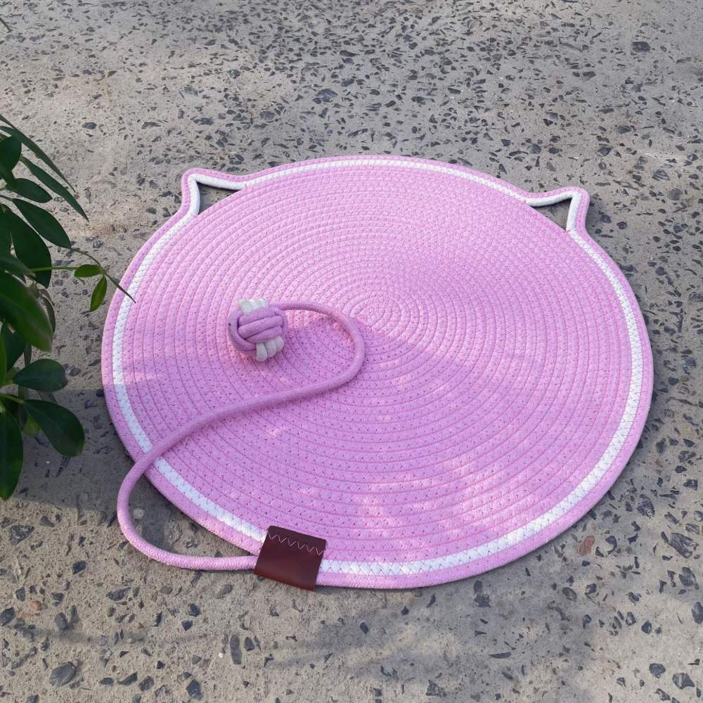 Hand-woven cat pads - detachable and washable all-season pet pads — изображение 3