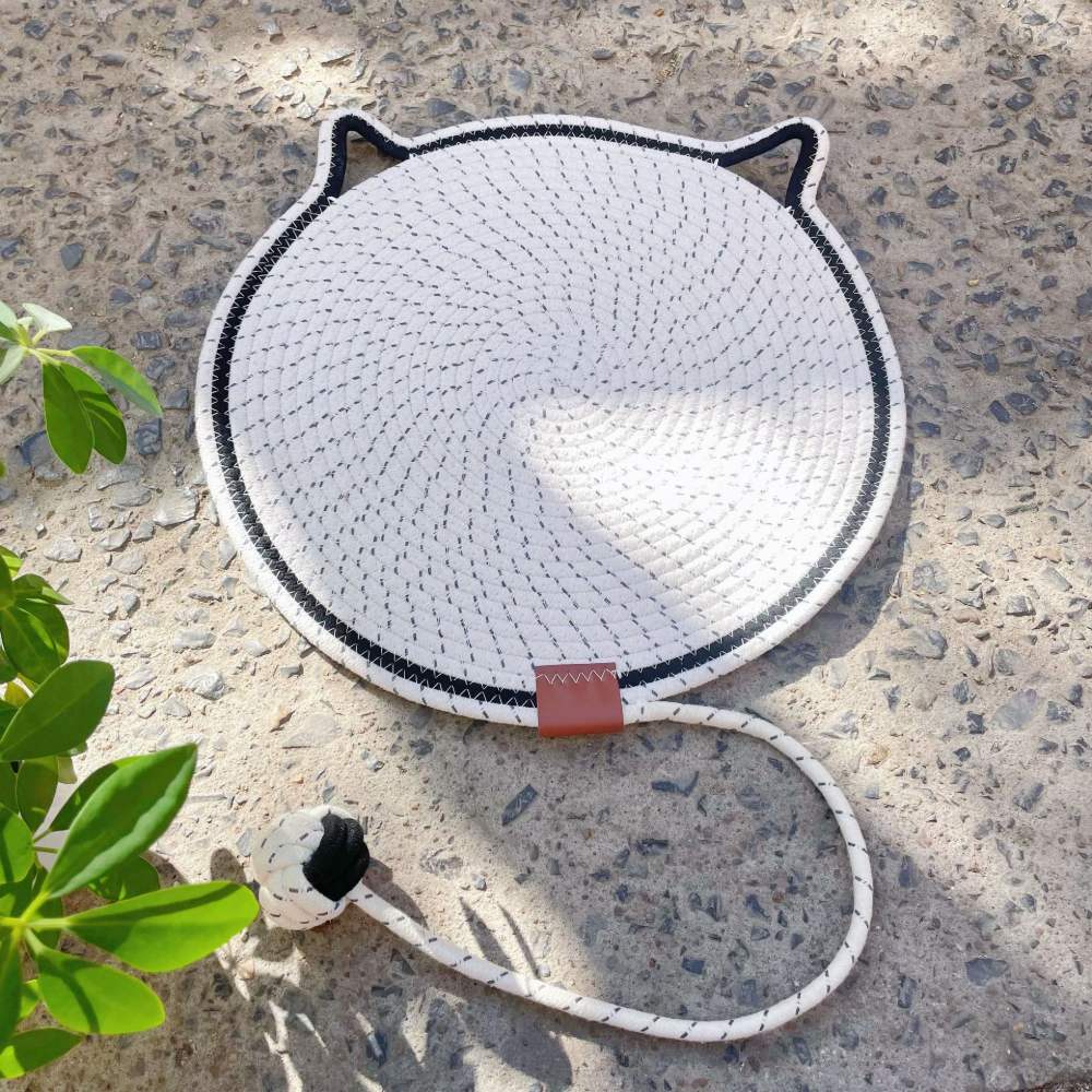 Hand-woven cat pads - detachable and washable all-season pet pads — изображение 7